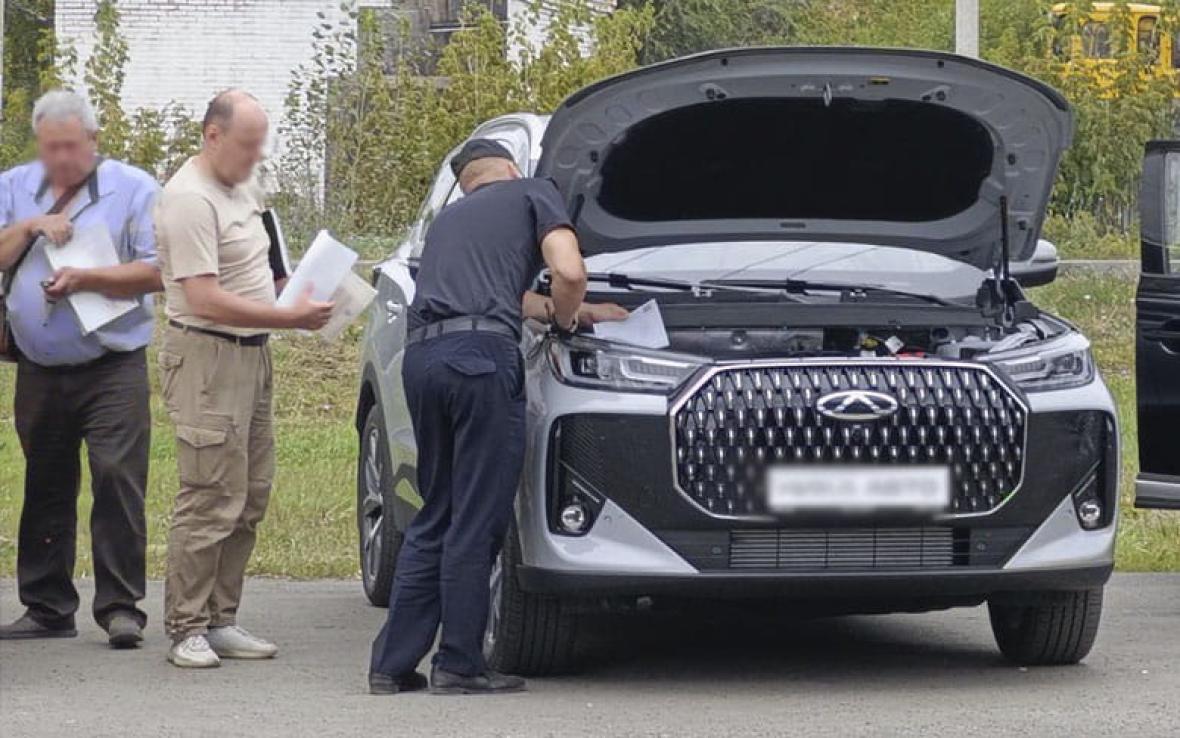досмотр автомобиля