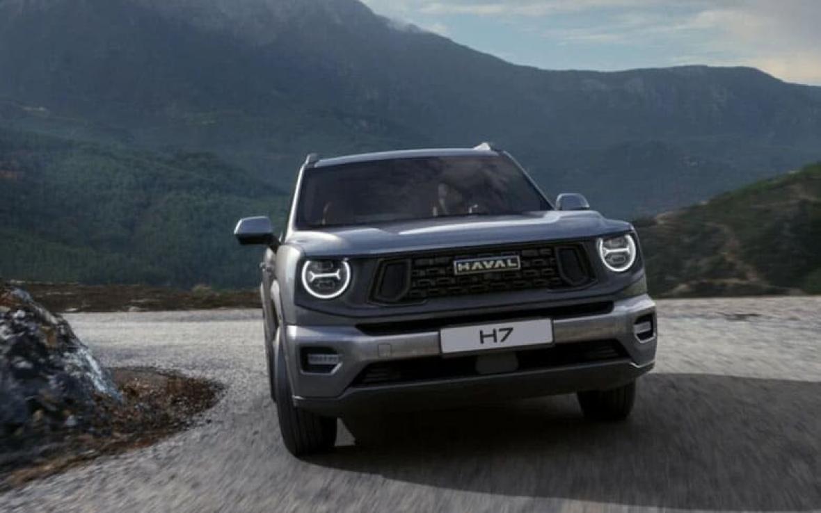 хавал н7 спереди