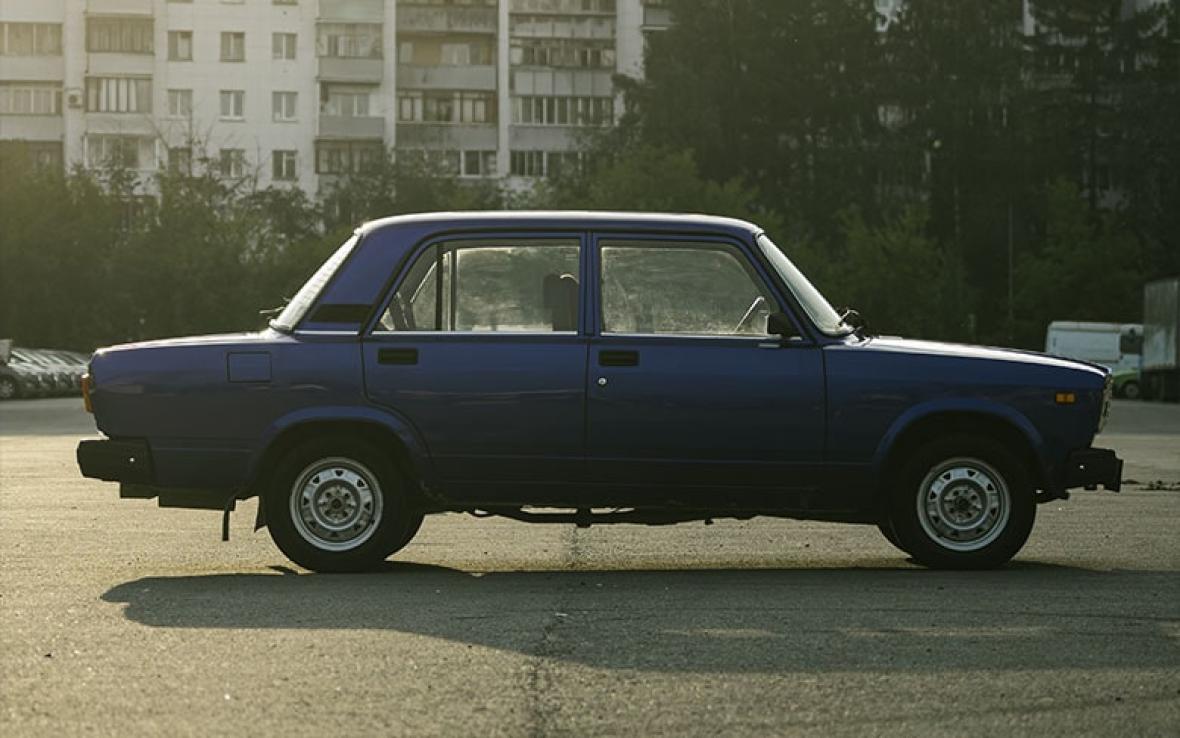 ваз-2107 синий кузов