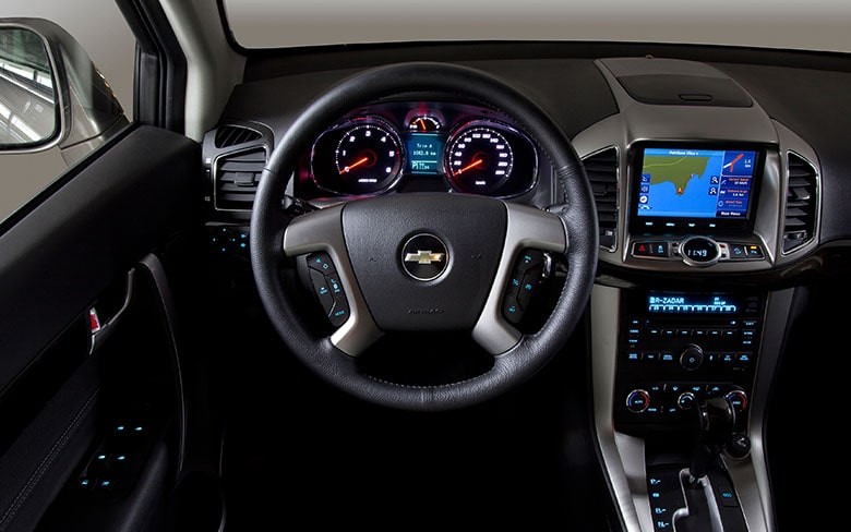 шевроле каптива салон