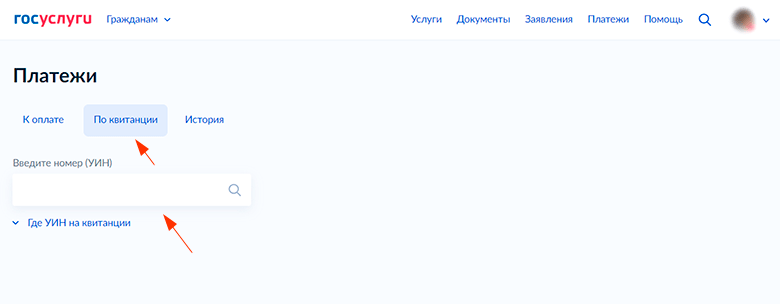 штрафы по уин проверка с фото госуслуги