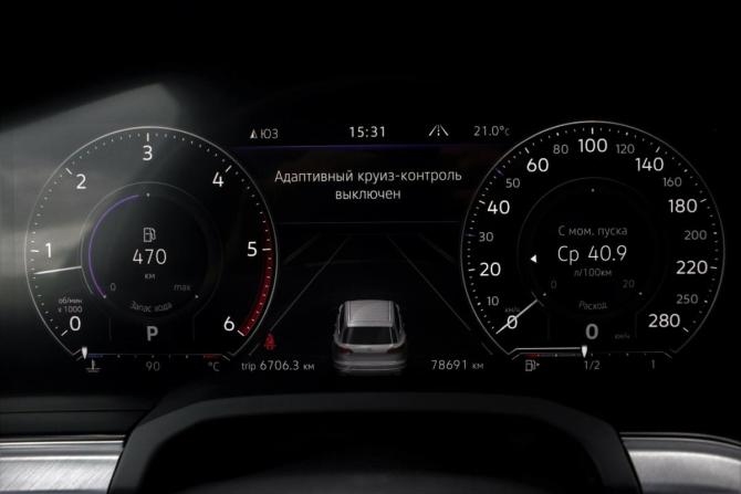 Volkswagen Touareg III с пробегом 2020 года, цена 7 010 000 рублей, 78691 км, внедорожник, Автокод Объявления