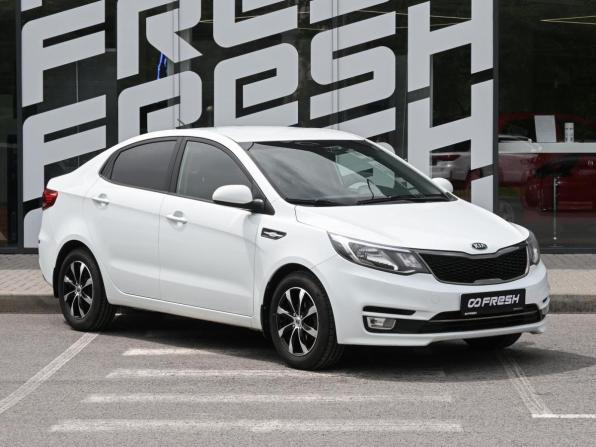Kia Rio III Рестайлинг с пробегом 2016 года, цена 1 055 000 рублей, 110794 км, седан, Автокод Объявления