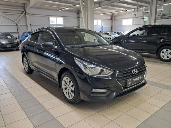 Hyundai Solaris I Рестайлинг с пробегом 2017 года, цена 1 110 000 рублей, 132210 км, седан, Автокод Объявления