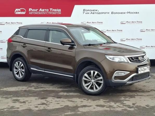 Geely Atlas I с пробегом 2021 года, цена 1 620 000 рублей, 109797 км, внедорожник, Автокод Объявления
