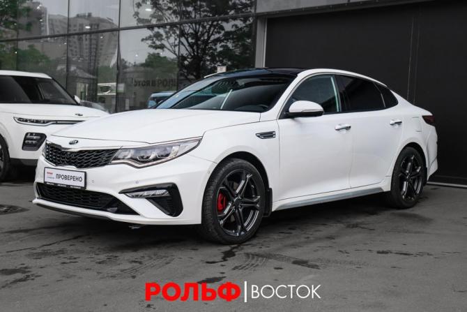 Kia Optima IV Рестайлинг с пробегом 2020 года, цена 2 390 000 рублей, 79490 км, седан, Автокод Объявления