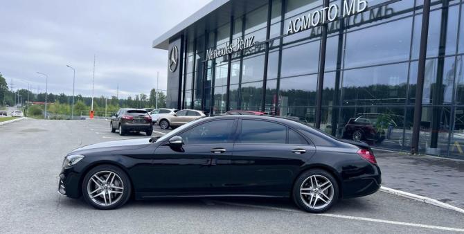 Mercedes-Benz S-Класс VI (W222 C217) Рестайлинг с пробегом 2019 года, цена 5 950 000 рублей, 111000 км, седан, Автокод Объявления
