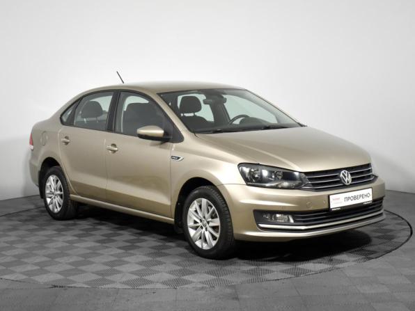 Volkswagen Polo V Рестайлинг с пробегом 2016 года, цена 1 095 000 рублей, 117468 км, седан, Автокод Объявления