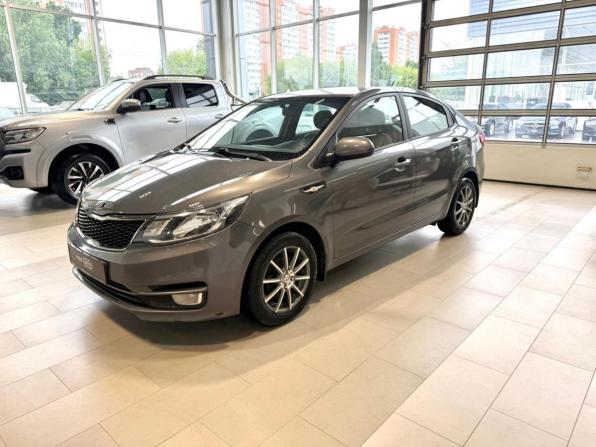 Kia Rio III Рестайлинг с пробегом 2015 года, цена 767 200 рублей, 152550 км, седан, Автокод Объявления