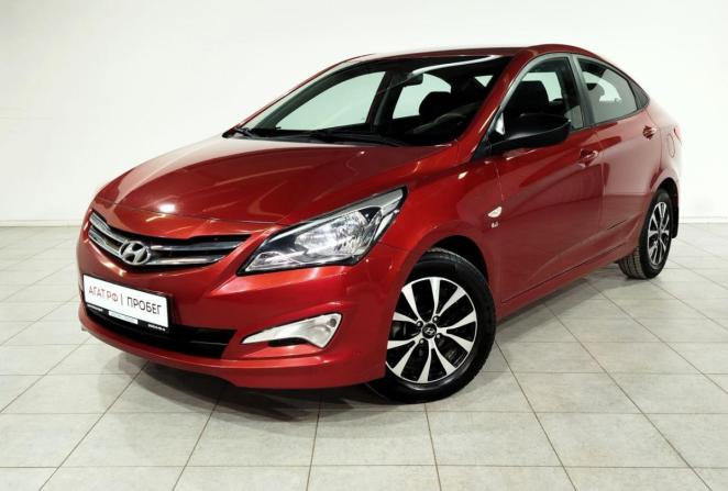 Hyundai Solaris I Рестайлинг с пробегом 2016 года, цена 1 222 000 рублей, 81290 км, седан, Автокод Объявления