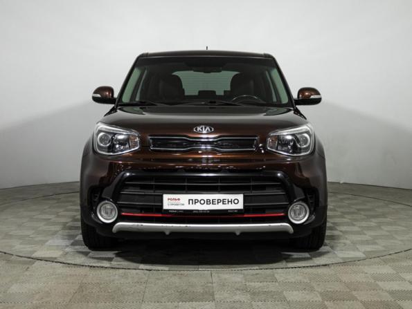 Kia Soul II Рестайлинг с пробегом 2017 года, цена 1 520 000 рублей, 92359 км, хэтчбек, Автокод Объявления