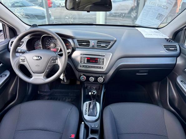 Kia Rio III Рестайлинг с пробегом 2017 года, цена 1 110 000 рублей, 106691 км, седан, Автокод Объявления