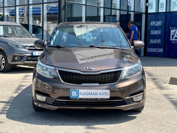 Kia Rio III Рестайлинг с пробегом 2016 года, цена 880 000 рублей, 155000 км, седан, Автокод Объявления