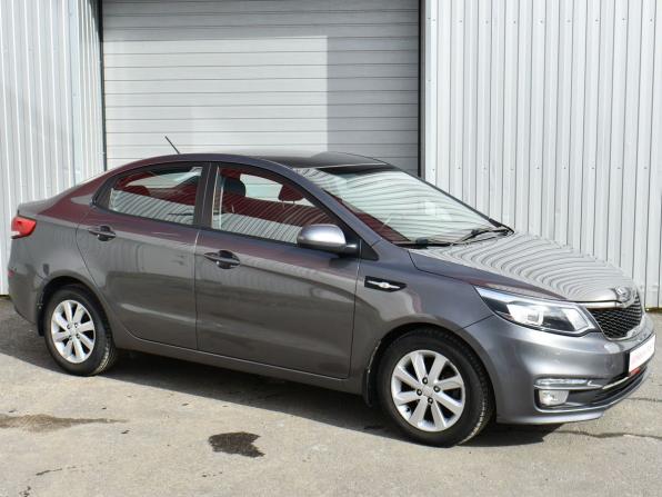 Kia Rio III Рестайлинг с пробегом 2016 года, цена 1 299 000 рублей, 54800 км, седан, Автокод Объявления