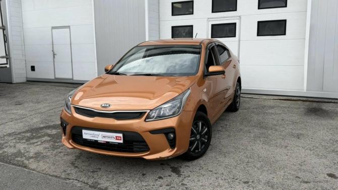 Kia Rio IV с пробегом 2017 года, цена 955 400 рублей, 120103 км, седан, Автокод Объявления