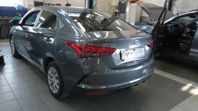 Hyundai Solaris II Рестайлинг с пробегом 2021 года, цена 1 650 000 рублей, 104570 км, седан, Автокод Объявления