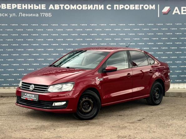 Volkswagen Polo V Рестайлинг с пробегом 2018 года, цена 1 199 000 рублей, 88650 км, седан, Автокод Объявления