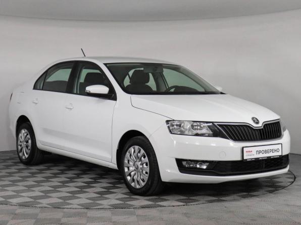 Skoda Rapid I Рестайлинг с пробегом 2019 года, цена 1 340 000 рублей, 90714 км, лифтбек, Автокод Объявления