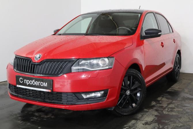 Skoda Rapid I Рестайлинг с пробегом 2018 года, цена 1 149 000 рублей, 147000 км, лифтбек, Автокод Объявления