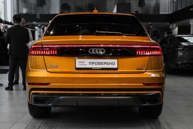 Audi Q8 I (4M) с пробегом 2019 года, цена 7 700 000 рублей, 62528 км, внедорожник, Автокод Объявления