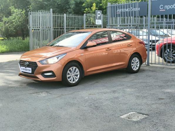 Hyundai Solaris II с пробегом 2017 года, цена 1 190 000 рублей, 97300 км, седан, Автокод Объявления
