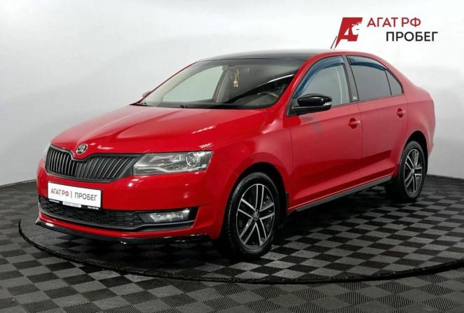 Skoda Rapid I с пробегом 2017 года, цена 1 280 000 рублей, 79931 км, лифтбек, Автокод Объявления