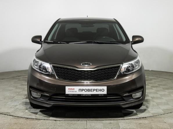 Kia Rio III Рестайлинг с пробегом 2015 года, цена 899 585 рублей, 159276 км, седан, Автокод Объявления
