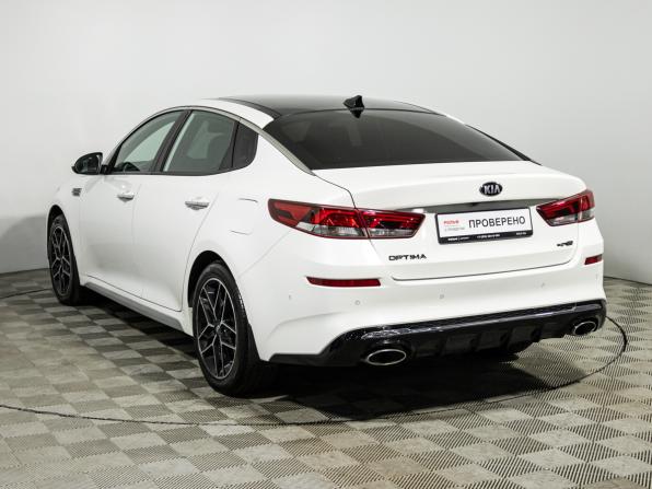 Kia Optima IV Рестайлинг с пробегом 2019 года, цена 2 069 700 рублей, 128857 км, седан, Автокод Объявления