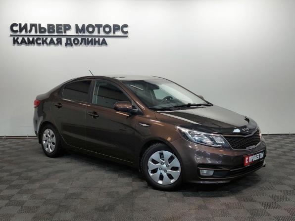 Kia Rio III Рестайлинг с пробегом 2015 года, цена 920 000 рублей, 133500 км, седан, Автокод Объявления