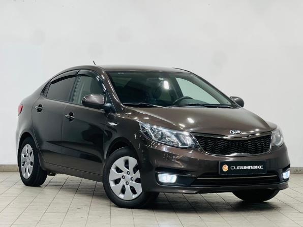 Kia Rio III Рестайлинг с пробегом 2017 года, цена 1 099 000 рублей, 123183 км, седан, Автокод Объявления