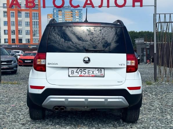 Skoda Yeti I Рестайлинг с пробегом 2017 года, цена 1 719 000 рублей, 123000 км, внедорожник, Автокод Объявления