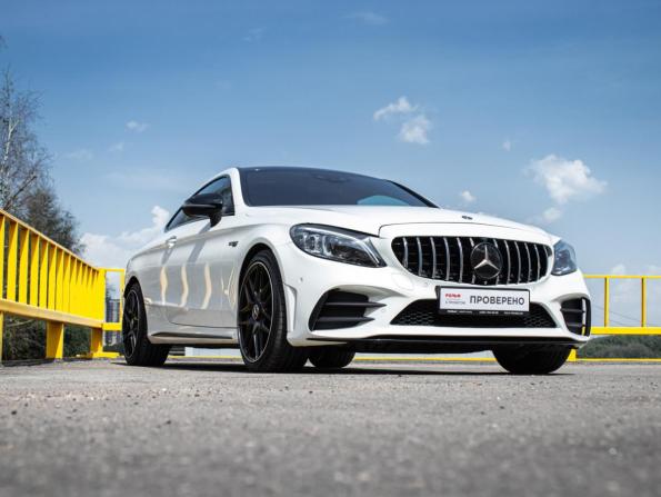Mercedes-Benz C-Класс AMG IV (W205) Рестайлинг с пробегом 2018 года, цена 4 300 000 рублей, 81317 км, купе, Автокод Объявления