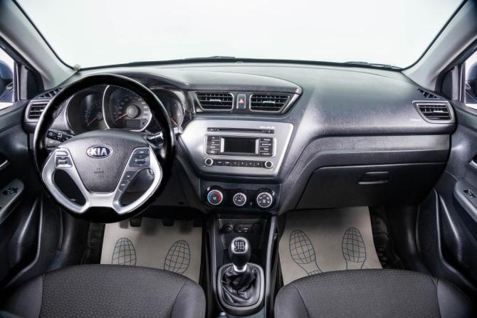 Kia Rio III Рестайлинг с пробегом 2016 года, цена 999 000 рублей, 118252 км, седан, Автокод Объявления