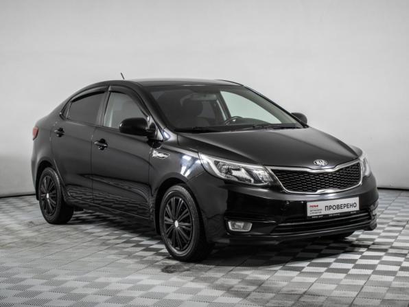 Kia Rio III Рестайлинг с пробегом 2015 года, цена 1 090 000 рублей, 67829 км, седан, Автокод Объявления