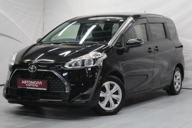 Toyota Sienta II Рестайлинг с пробегом 2019 года, цена 1 319 000 рублей, 100006 км, минивэн, Автокод Объявления