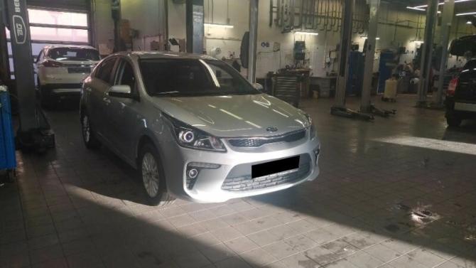 Kia Rio IV с пробегом 2018 года, цена 1 290 000 рублей, 85783 км, седан, Автокод Объявления