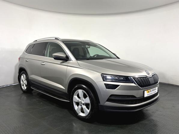 Skoda Karoq I Рестайлинг с пробегом 2021 года, цена 2 400 000 рублей, 121705 км, внедорожник, Автокод Объявления
