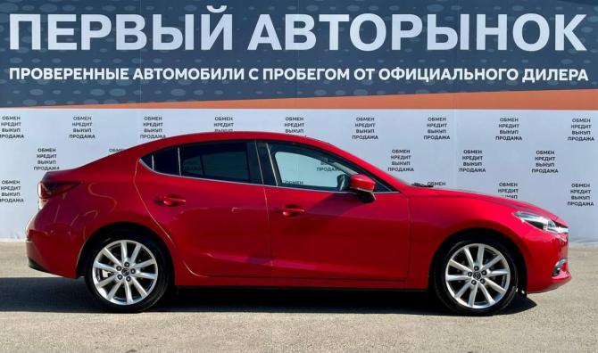 Mazda 3 III (BM) Рестайлинг с пробегом 2019 года, цена 1 640 000 рублей, 95069 км, седан, Автокод Объявления