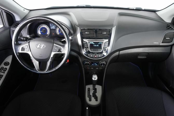 Hyundai Solaris I Рестайлинг с пробегом 2015 года, цена 1 230 000 рублей, 98462 км, седан, Автокод Объявления