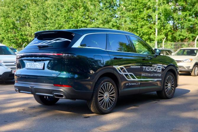Chery Tiggo 9 I с пробегом 2025 года, цена 3 280 000 рублей, 1462 км, внедорожник, Автокод Объявления