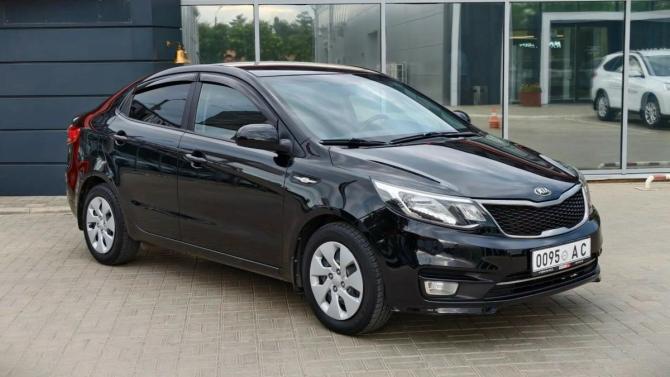 Kia Rio III Рестайлинг с пробегом 2015 года, цена 1 149 900 рублей, 61505 км, седан, Автокод Объявления