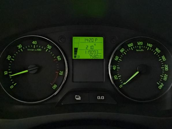Skoda Fabia II Рестайлинг с пробегом 2012 года, цена 895 000 рублей, 119090 км, универсал, Автокод Объявления