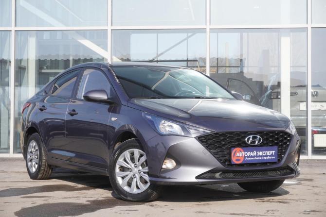 Hyundai Solaris II Рестайлинг с пробегом 2021 года, цена 1 545 000 рублей, 81791 км, седан, Автокод Объявления