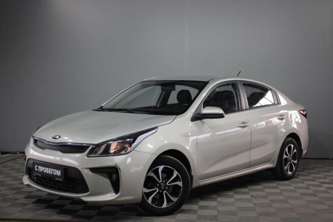 Kia Rio IV с пробегом 2018 года, цена 1 399 000 рублей, 76470 км, седан, Автокод Объявления