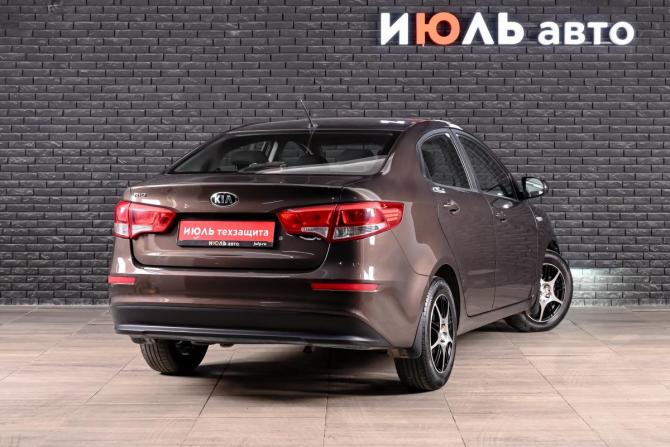 Kia Rio III Рестайлинг с пробегом 2016 года, цена 995 000 рублей, 163862 км, седан, Автокод Объявления