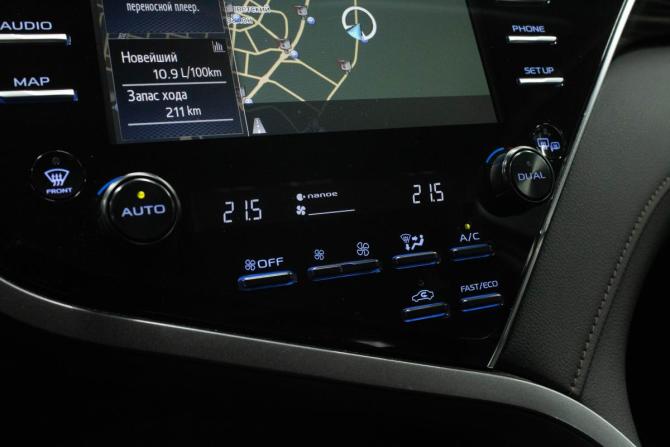 Toyota Camry VIII (XV70) с пробегом 2019 года, цена 2 809 000 рублей, 127195 км, седан, Автокод Объявления