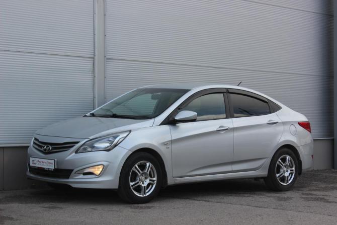Hyundai Solaris I Рестайлинг с пробегом 2015 года, цена 967 000 рублей, 146969 км, седан, Автокод Объявления