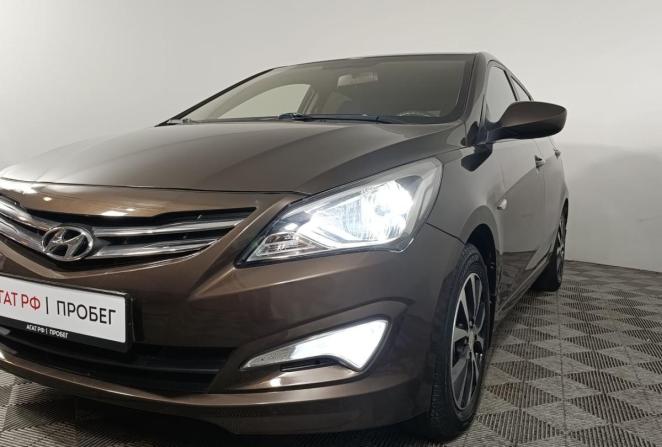 Hyundai Solaris I Рестайлинг с пробегом 2015 года, цена 1 070 000 рублей, 95853 км, хэтчбек, Автокод Объявления