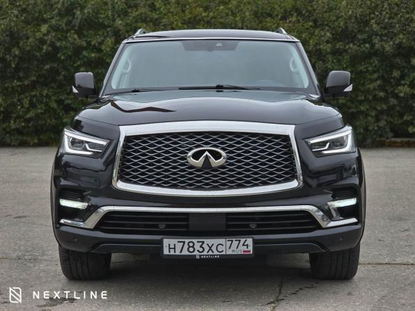 Infiniti QX80 I Рестайлинг 2 с пробегом 2018 года, цена 3 590 000 рублей, 180000 км, внедорожник, Автокод Объявления
