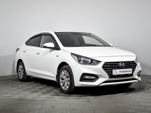 Hyundai Solaris II с пробегом 2018 года, цена 1 100 000 рублей, 128313 км, седан, Автокод Объявления
